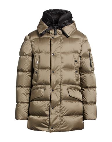 Man Puffer Taupe Size 38 Polyamide