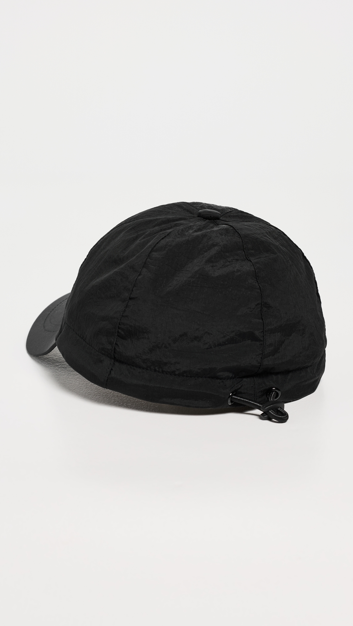 Nylon Baseball Cap Black