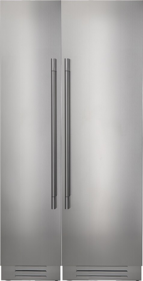 Fulgor Milano 700 Side-by-Side Column Set with 24" Refrigerator and 18" Freezer in Stainless Steel FMREFR