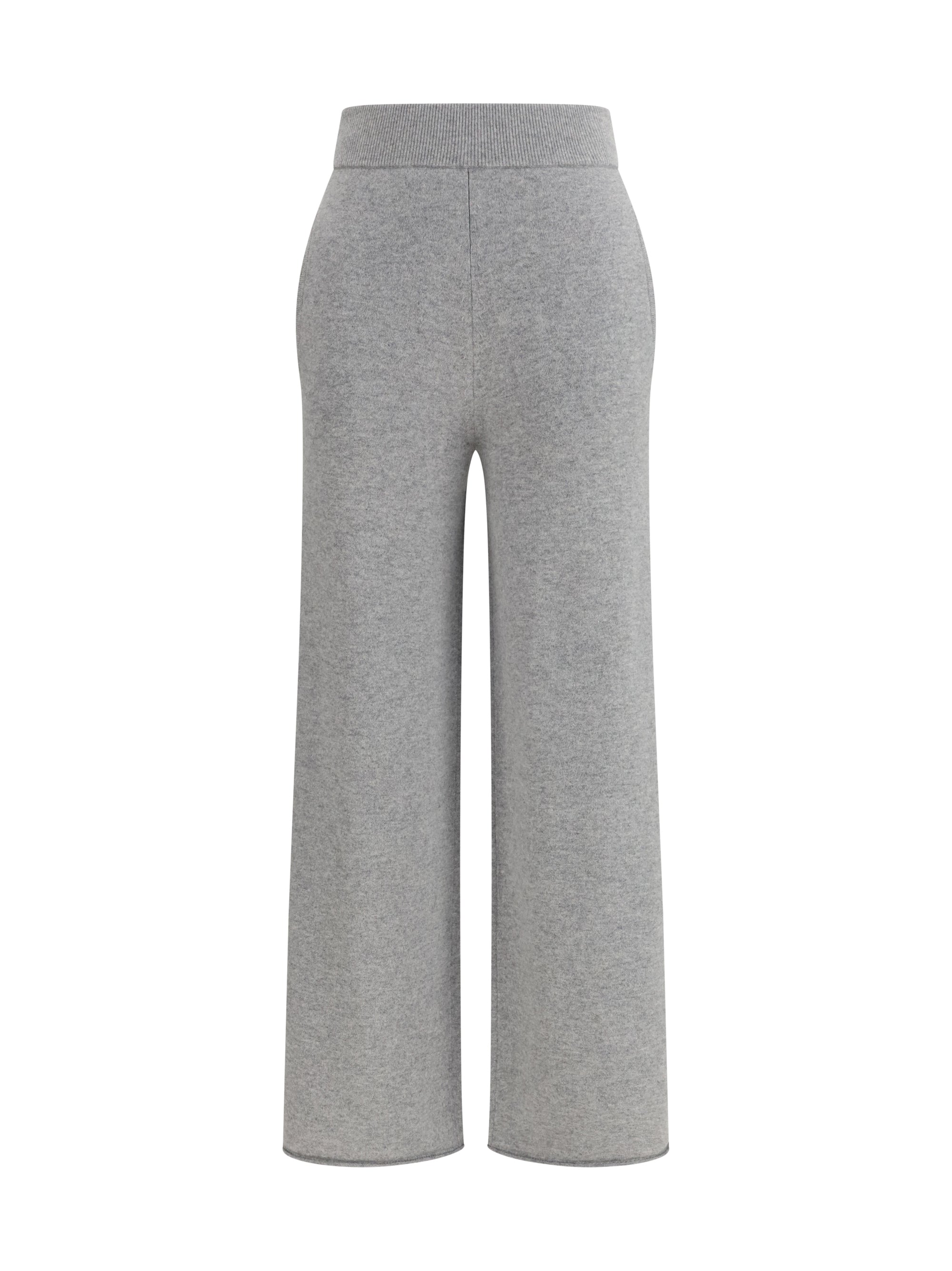 Cashmere Trousers — Gray