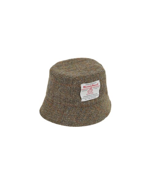 Harris tweed bucket hat