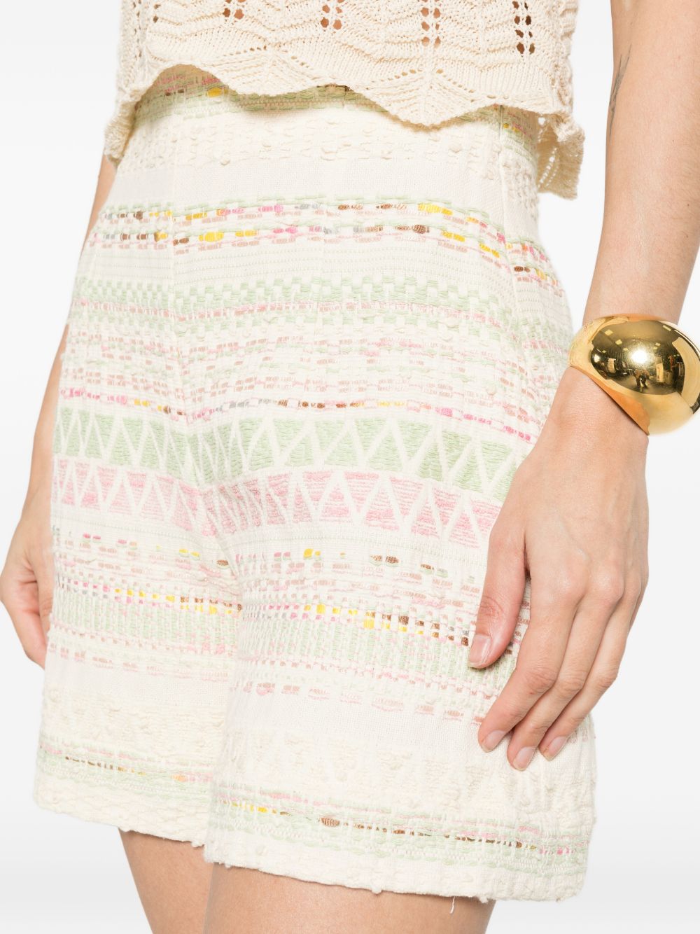 Short en coton mélangé Bye