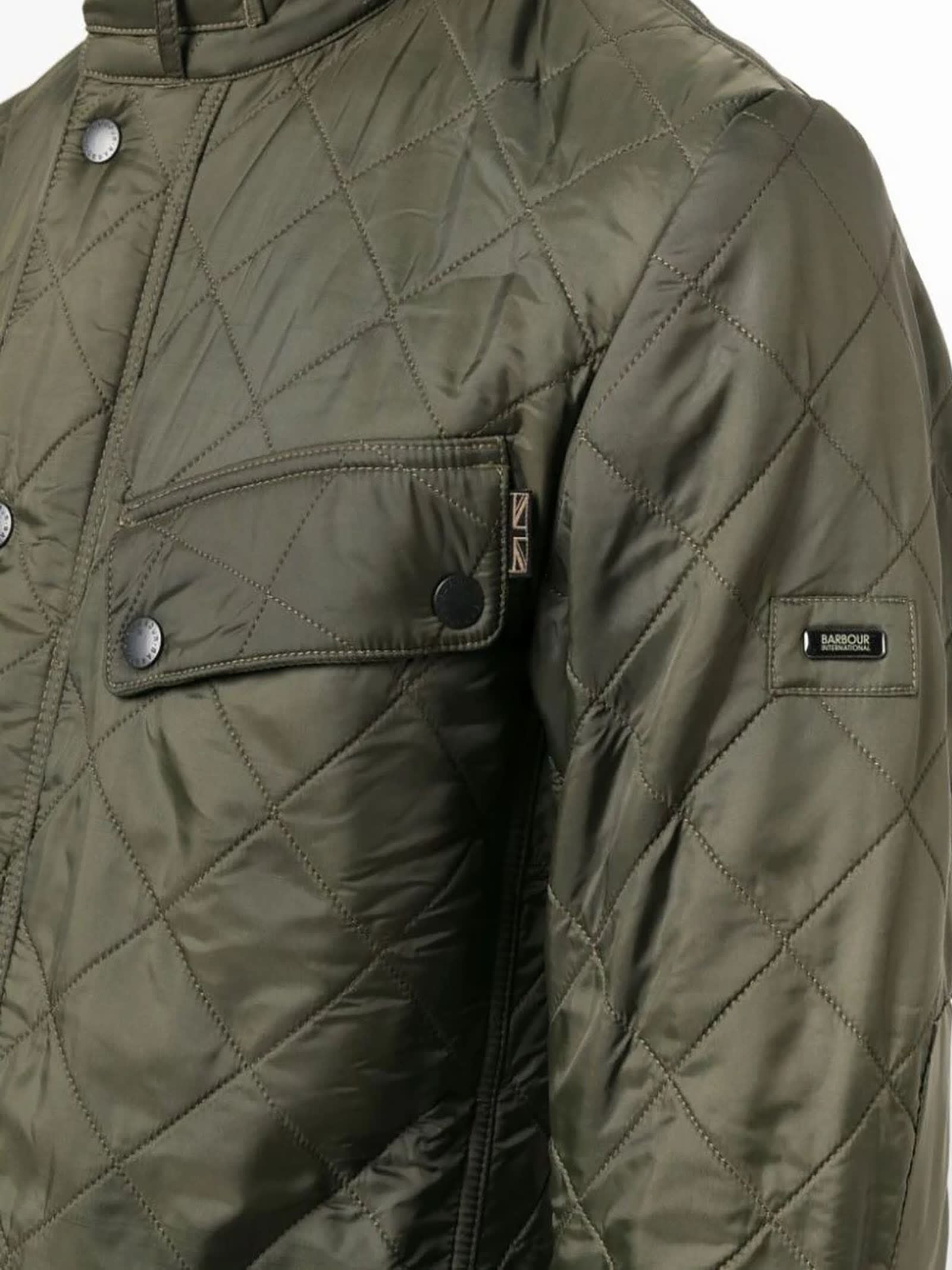 Ariel Polarquilt Multiple-Pockets Jacket