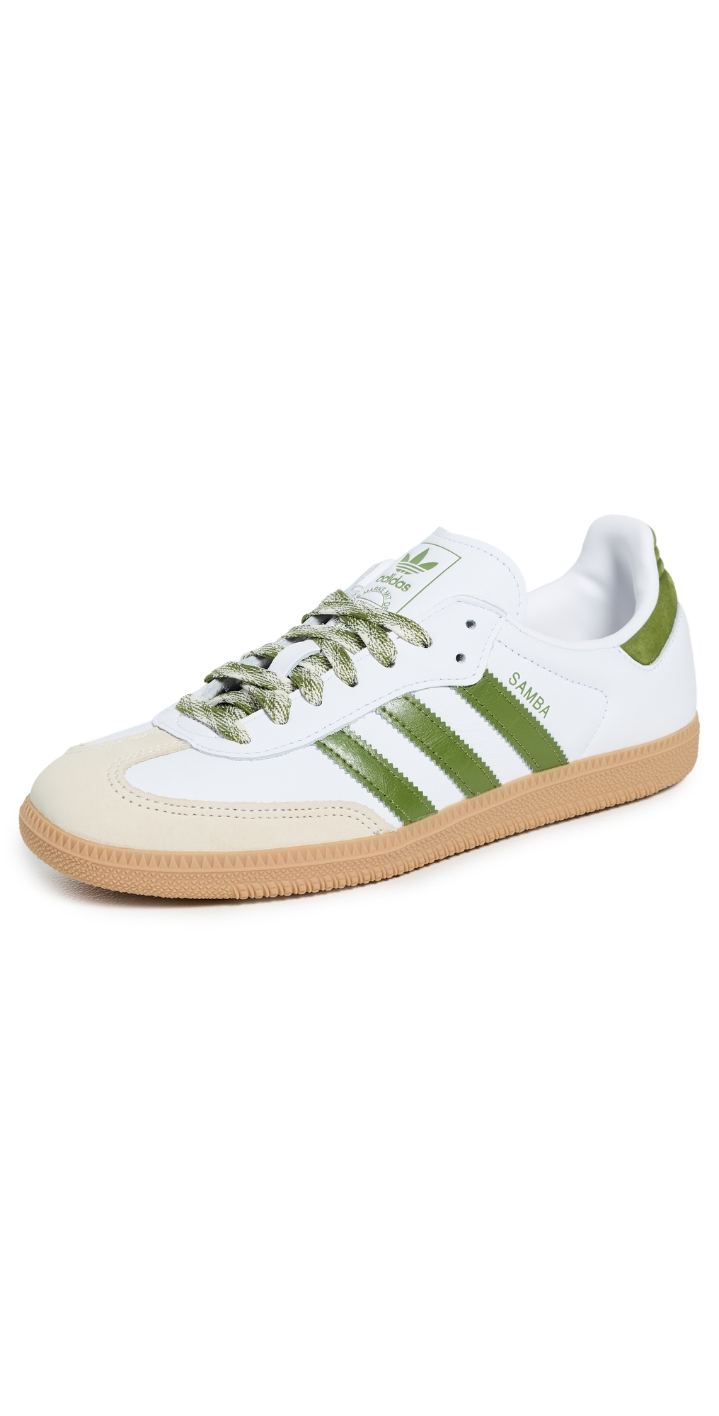Samba OG W Sneakers White/Tech Olive