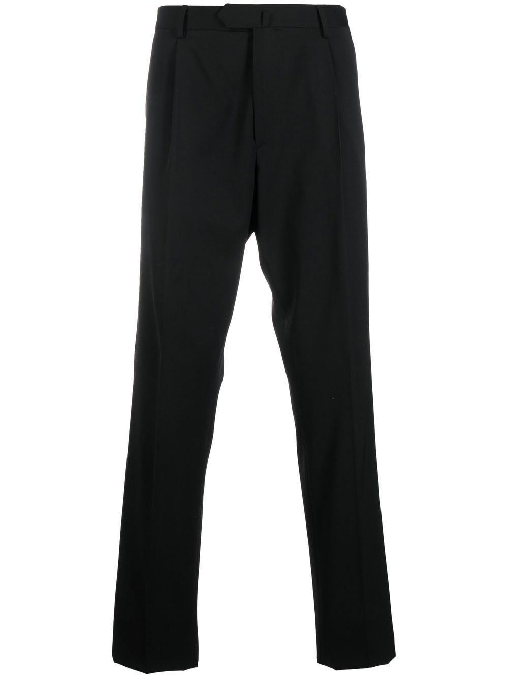 Straight-leg cut trousers - Brown