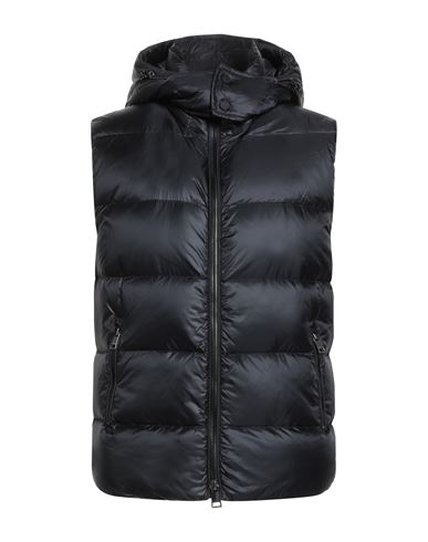 Man Vest Black Size 40 Polyamide