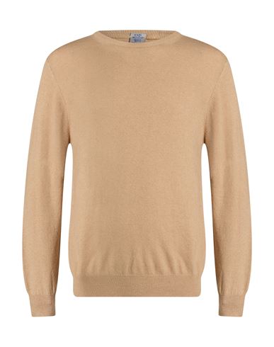 R3d Wöôd Man Sweater Sand Size XL Viscose, Polyamide, Wool, Cashmere