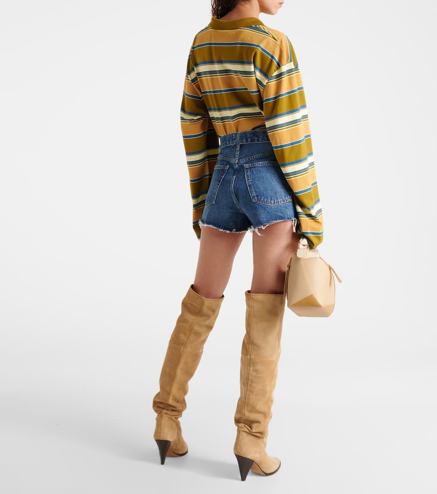 High-rise shorts