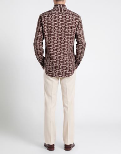 Man Shirt Dark brown Size 15 ¾ Cotton