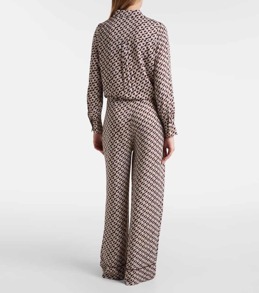 Una printed jumpsuit