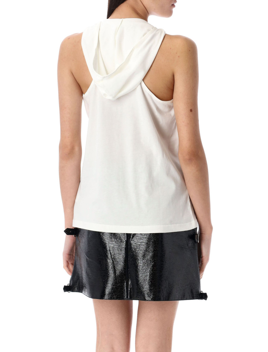 COURRÈGES- Hooded Tank Top