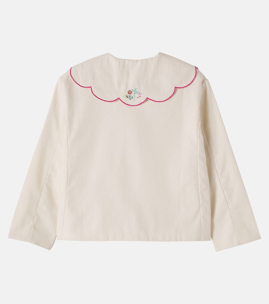 Embroidered cotton jacket