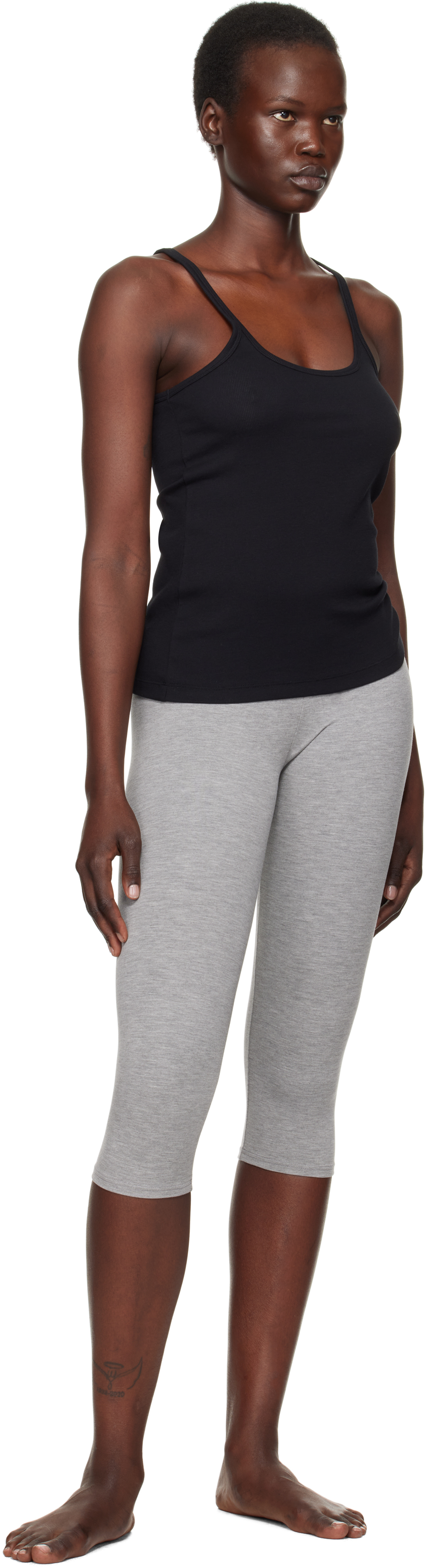 TOM FORD Gray Modal Yoga Short Leggings