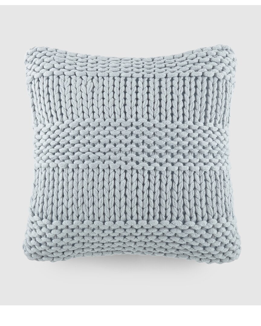 Cozy Chunky Knit Throw Pillow