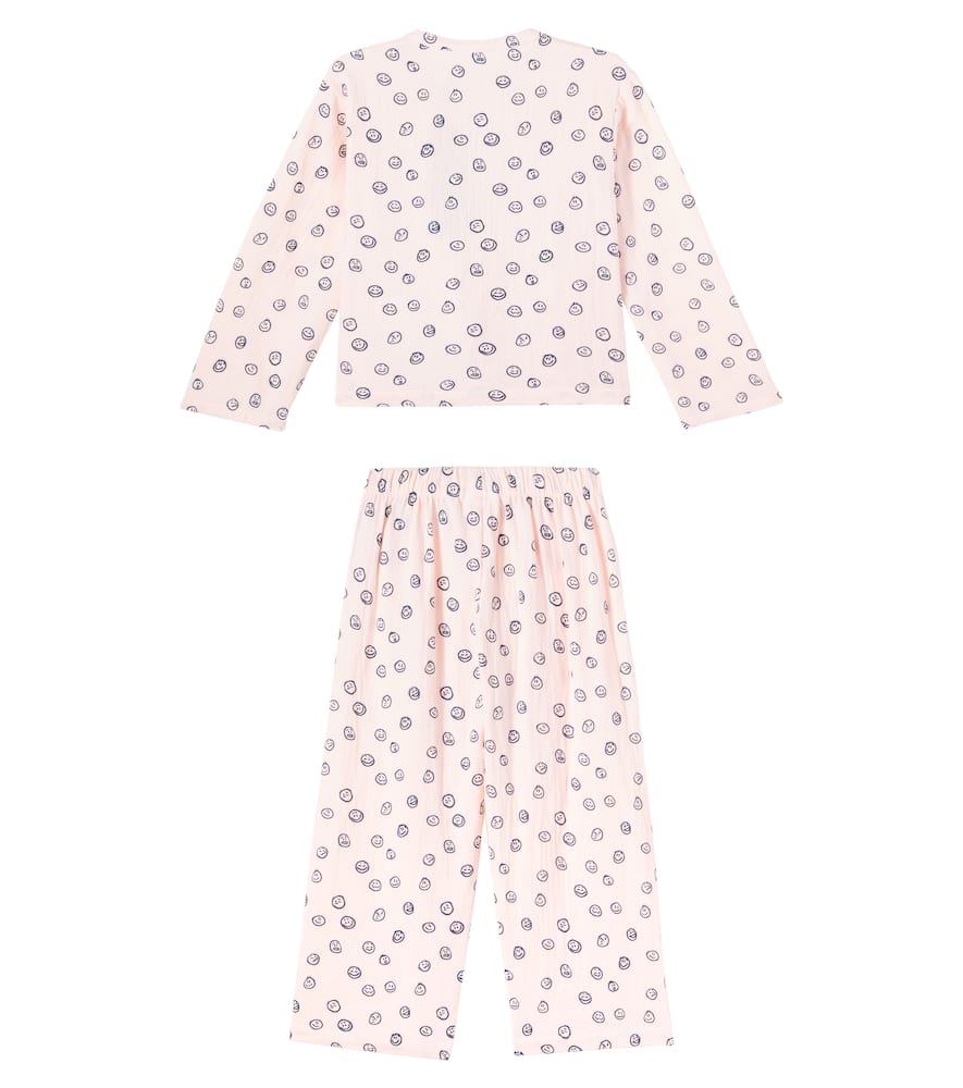 Lin printed cotton pajamas