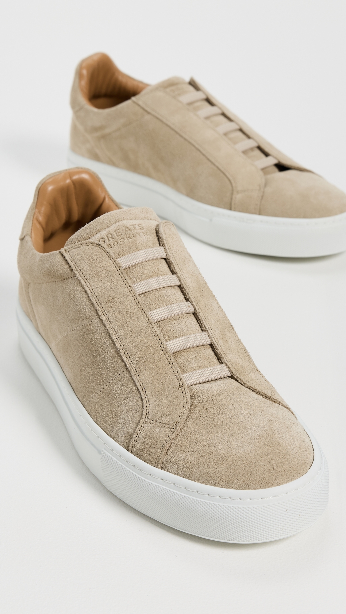 Royale 2.0 Suede Slip-On Sneakers Sand