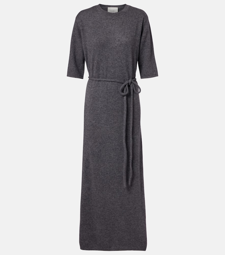 Tilde belted cashmere maxi dress