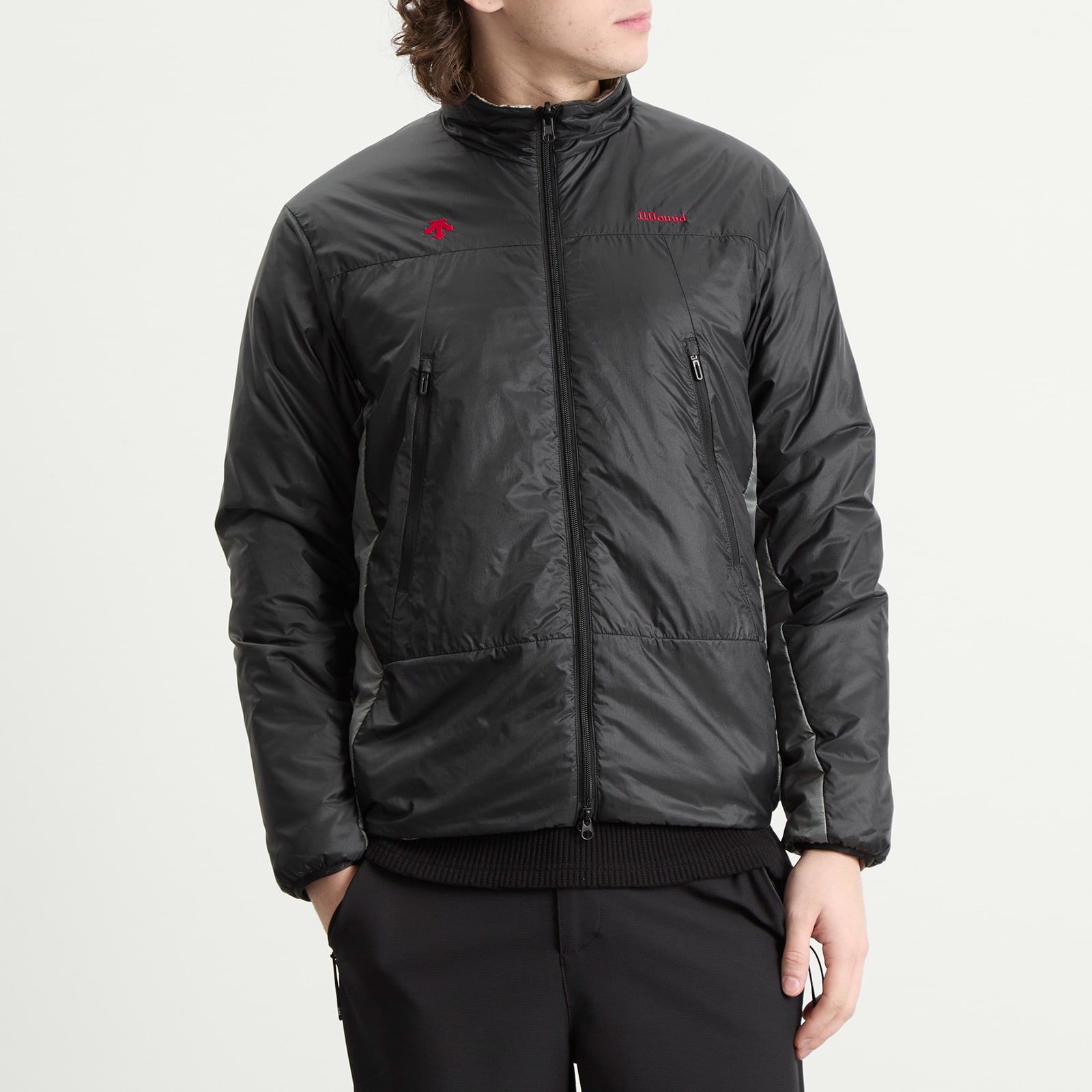 Men's Allterrain x JJJJound Reversible Jacket in Black/Charcoal