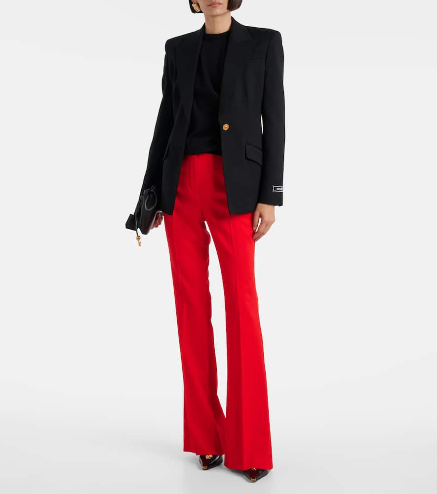 Medusa '95 wool flared pants
