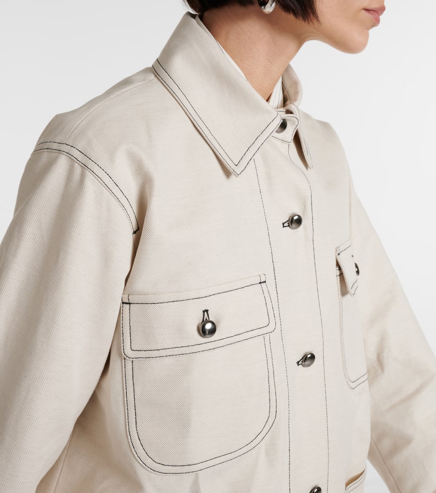 Dardano cotton and linen jacket