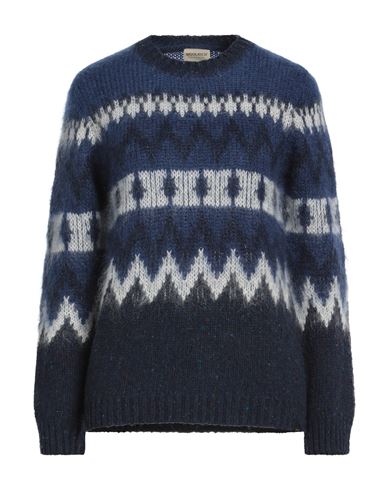 Woman Sweater Navy Size M Wool, Mohair wool, Polyamide, Viscose
