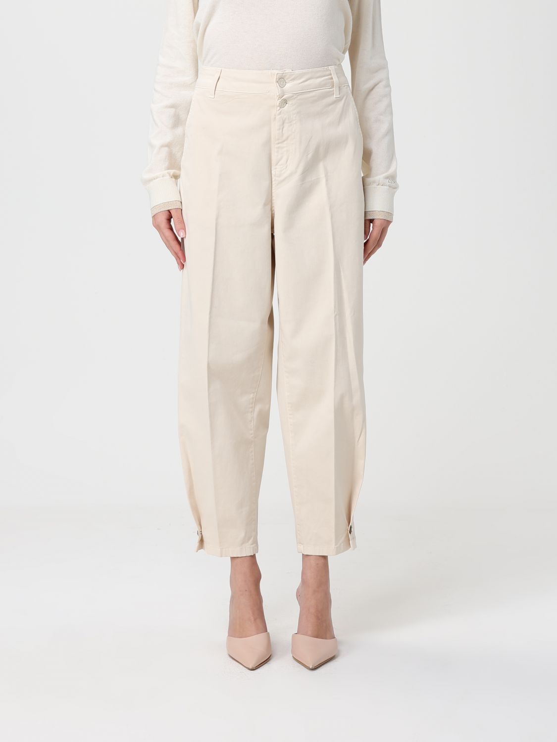 Pants Woman color White