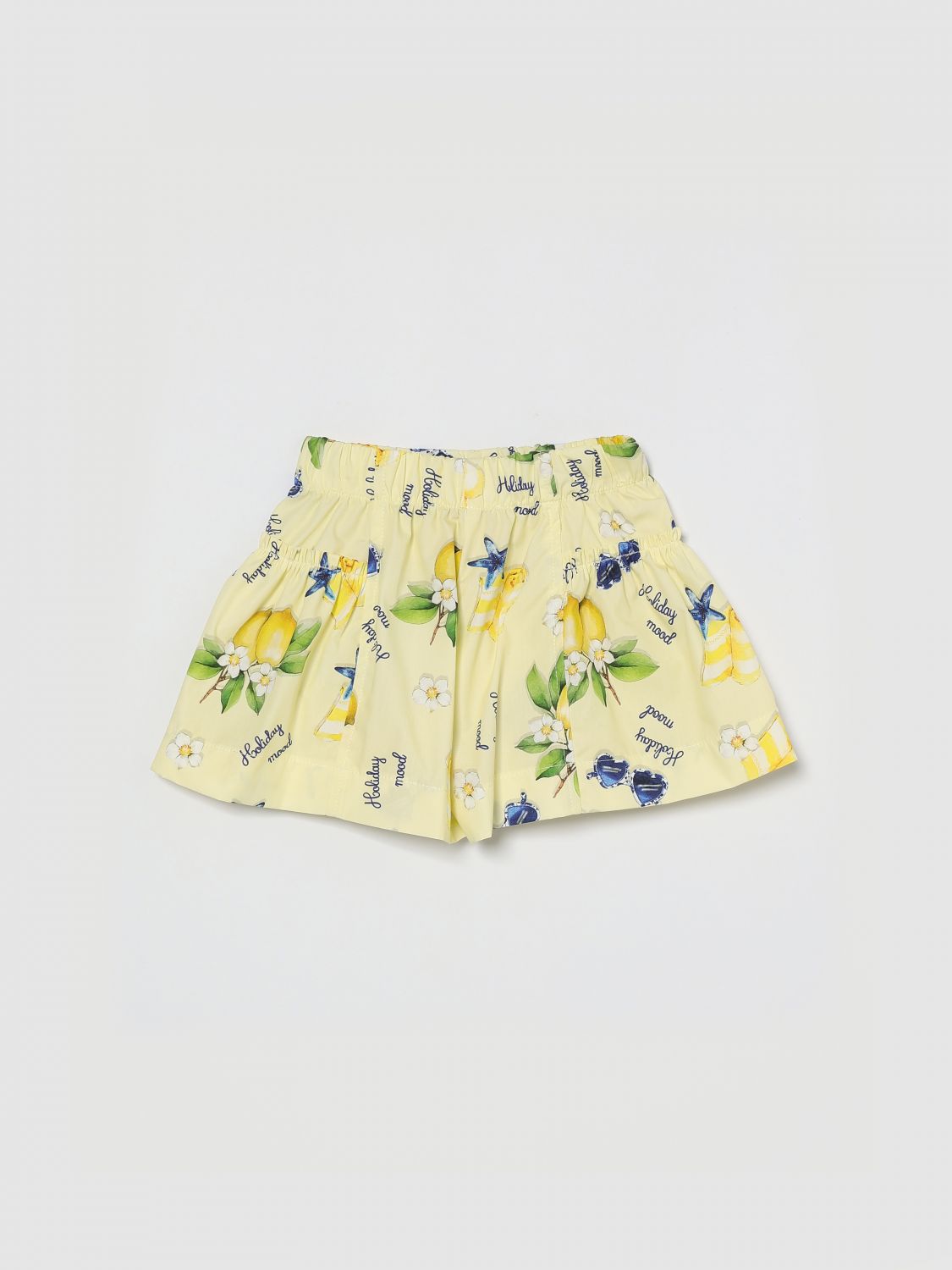 Shorts Kids color Yellow