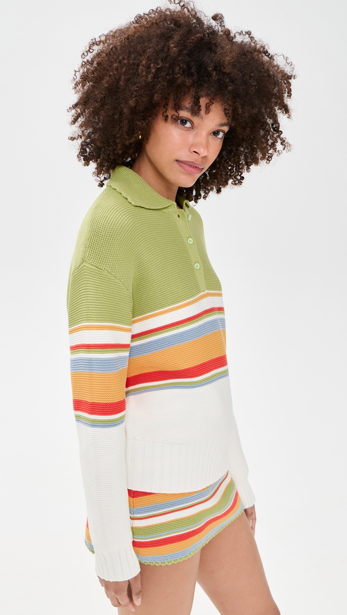 The Cleo Pullover St. Barths Stripe