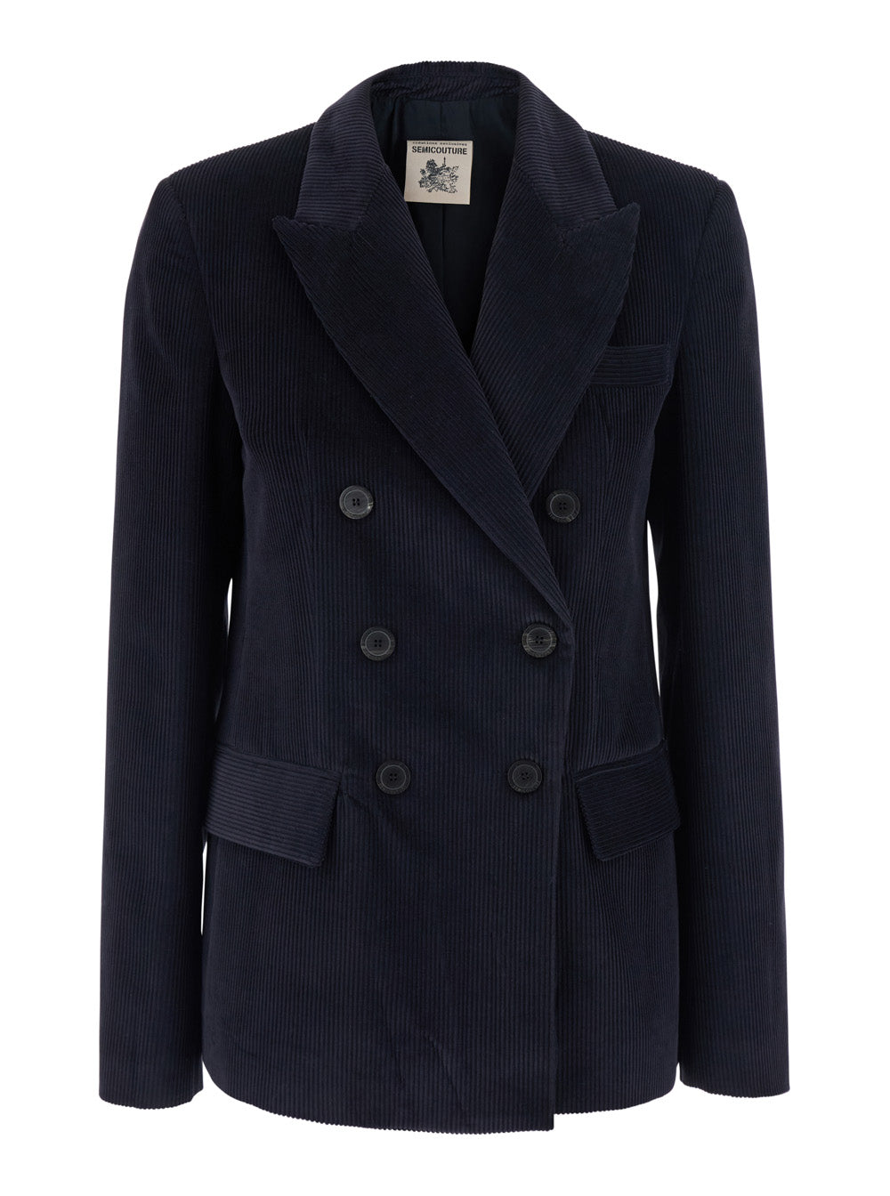 Corduroy Blazer — Blue