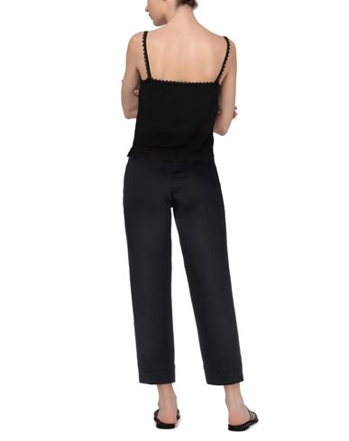 Twinset Woman Pants Black Size 4 Cotton, Modal, Elastane