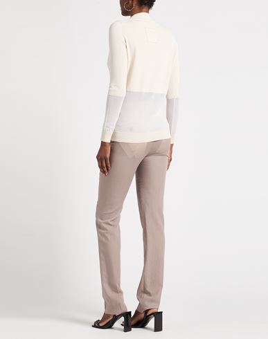 Woman Pants Taupe Size 4 Virgin Wool
