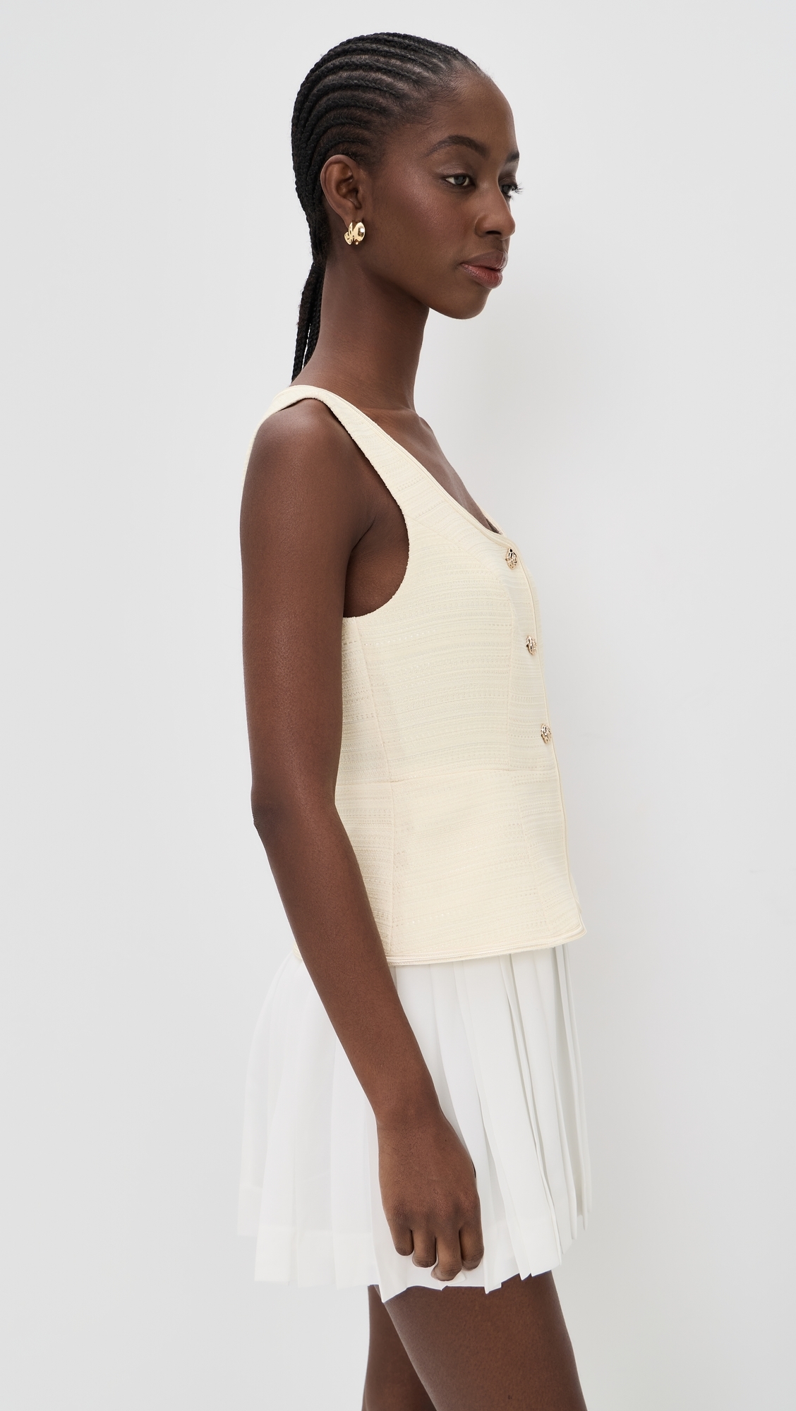 Sheridan Dress Lt Yellow White