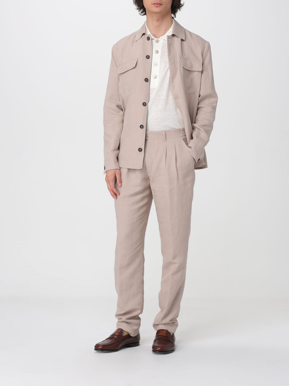 Suit Men color Blush Pink