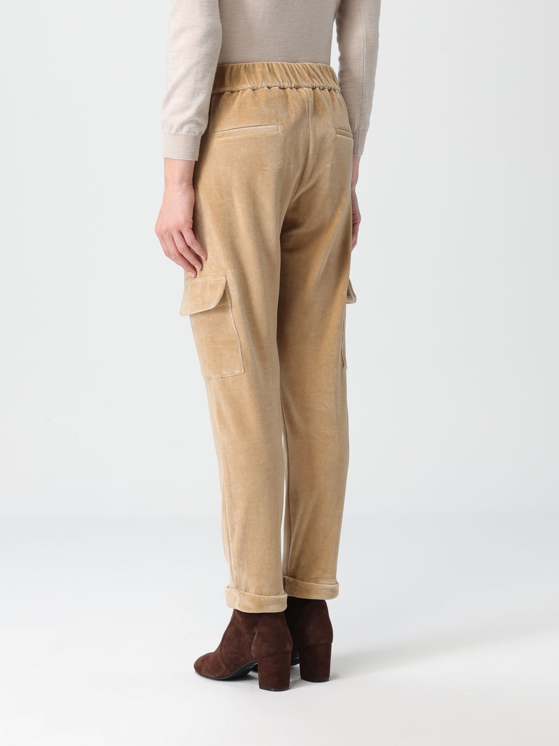 Pants Woman color Camel