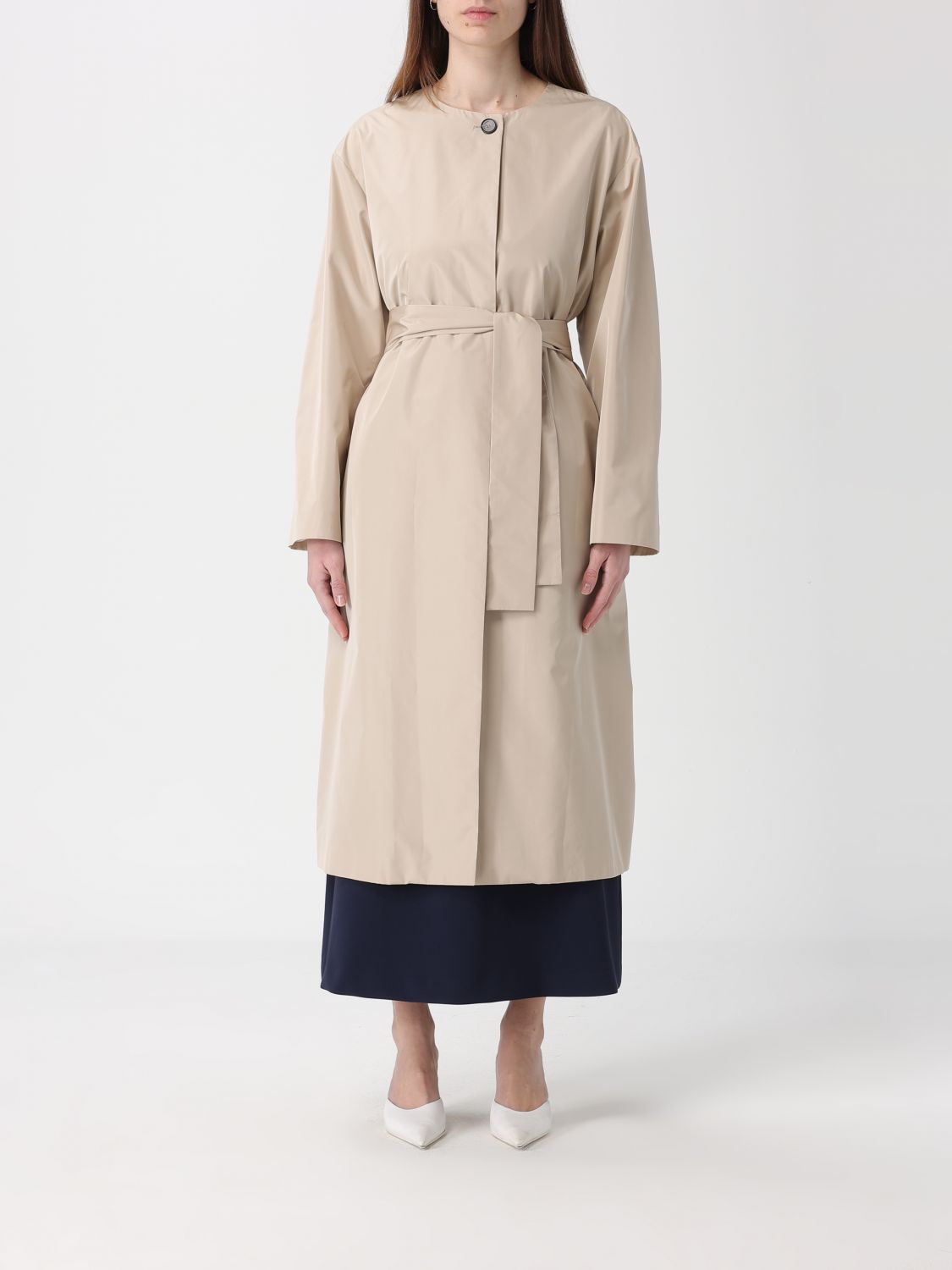 Coat Woman color Beige