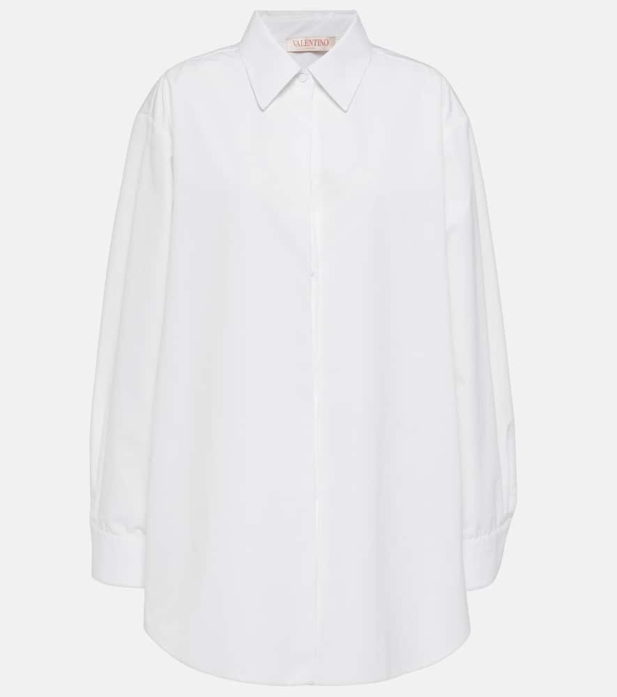 Oversized cotton shirt