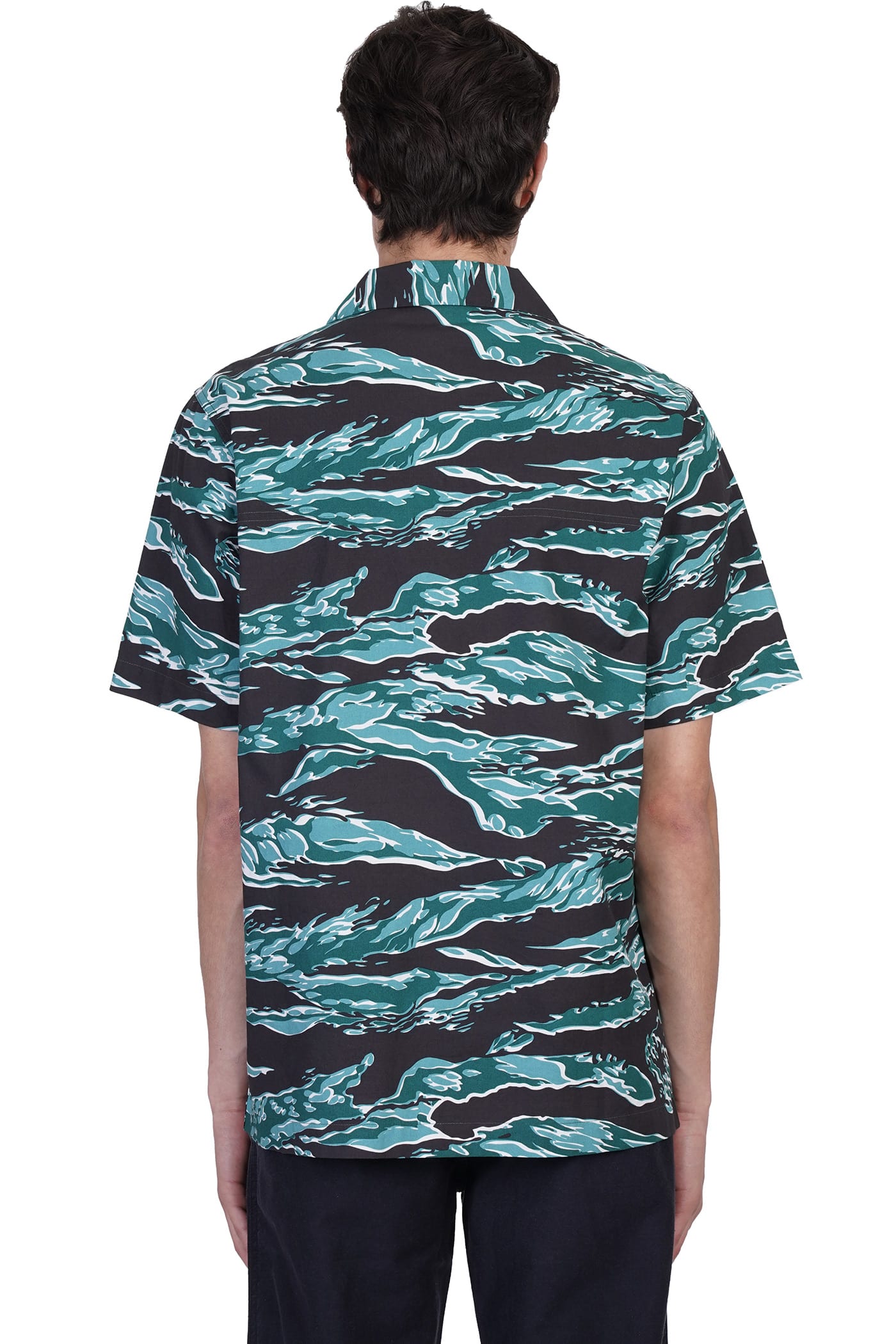 Shirt In Green Cotton