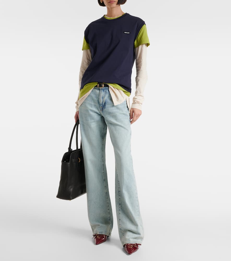 Tess Trouser high-rise straight jeans
