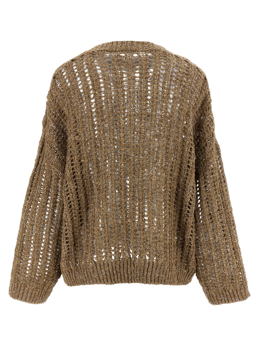 Rustic Dazzling Net Sweater, Cardigans