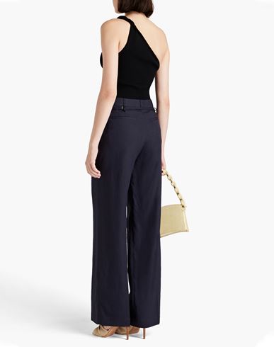 Woman Top Black Size 4 Viscose, Polyamide