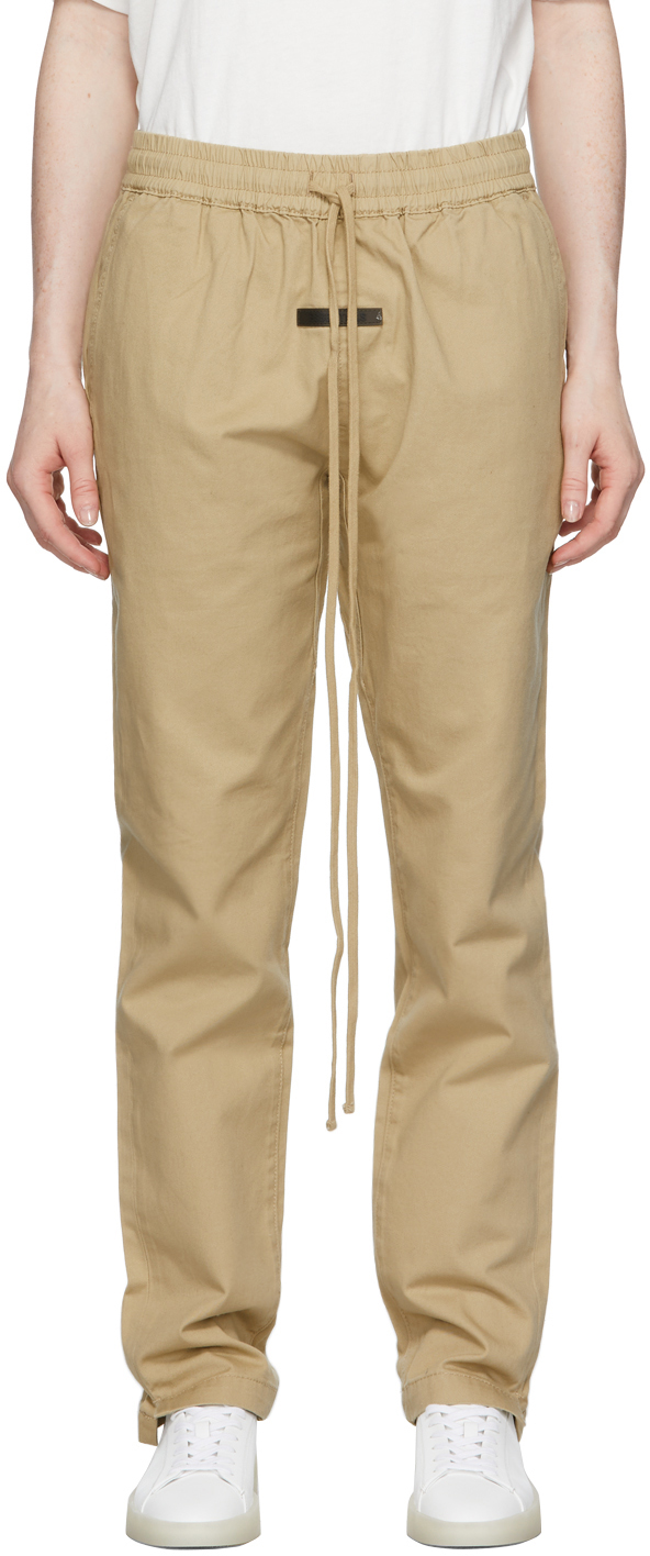 Khaki Twill Trousers