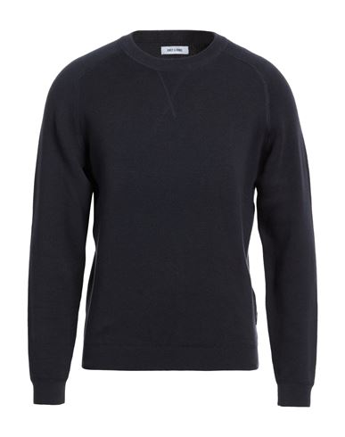 Man Sweater Midnight blue Size M Cotton