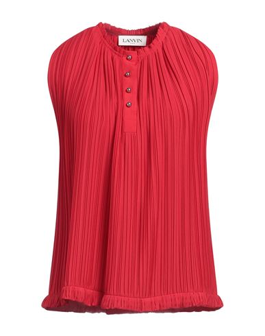 Woman Top Red