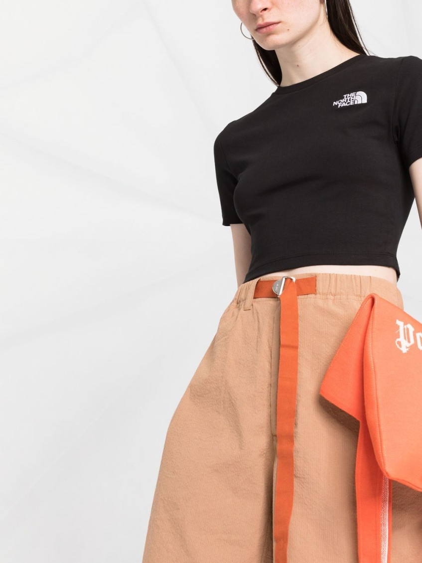 Black Cropped T-shirt