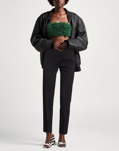 Woman Pants Black Size 4 Viscose, Nylon, Elastane