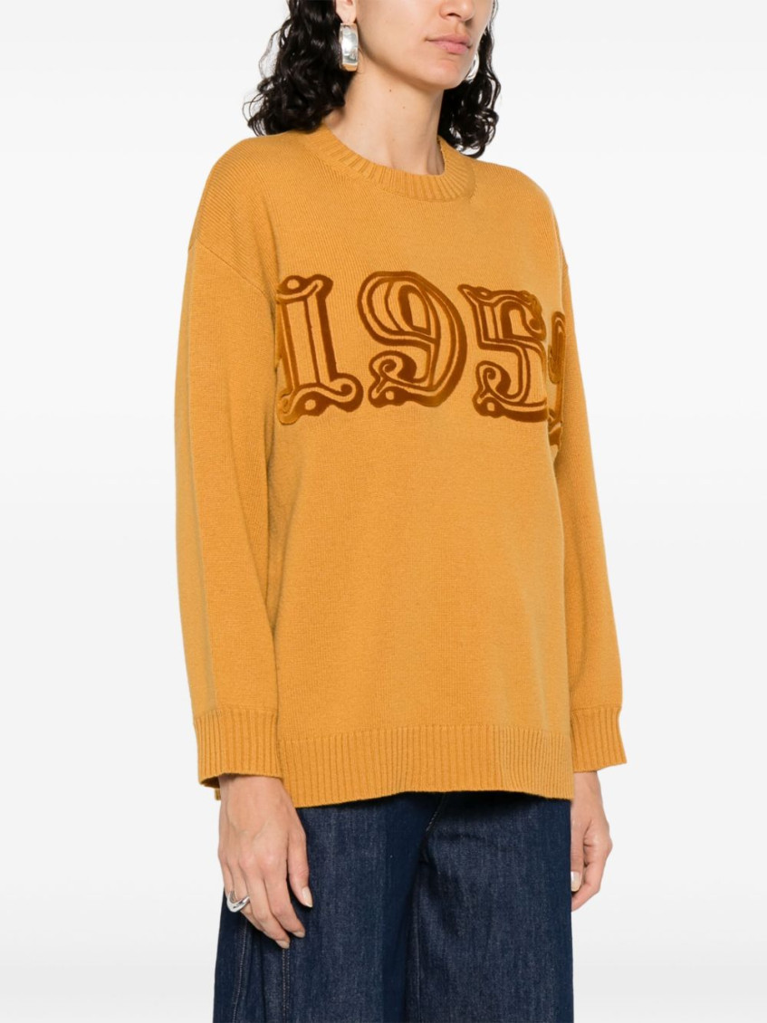 Fido Brown Wool Blend T-shirt