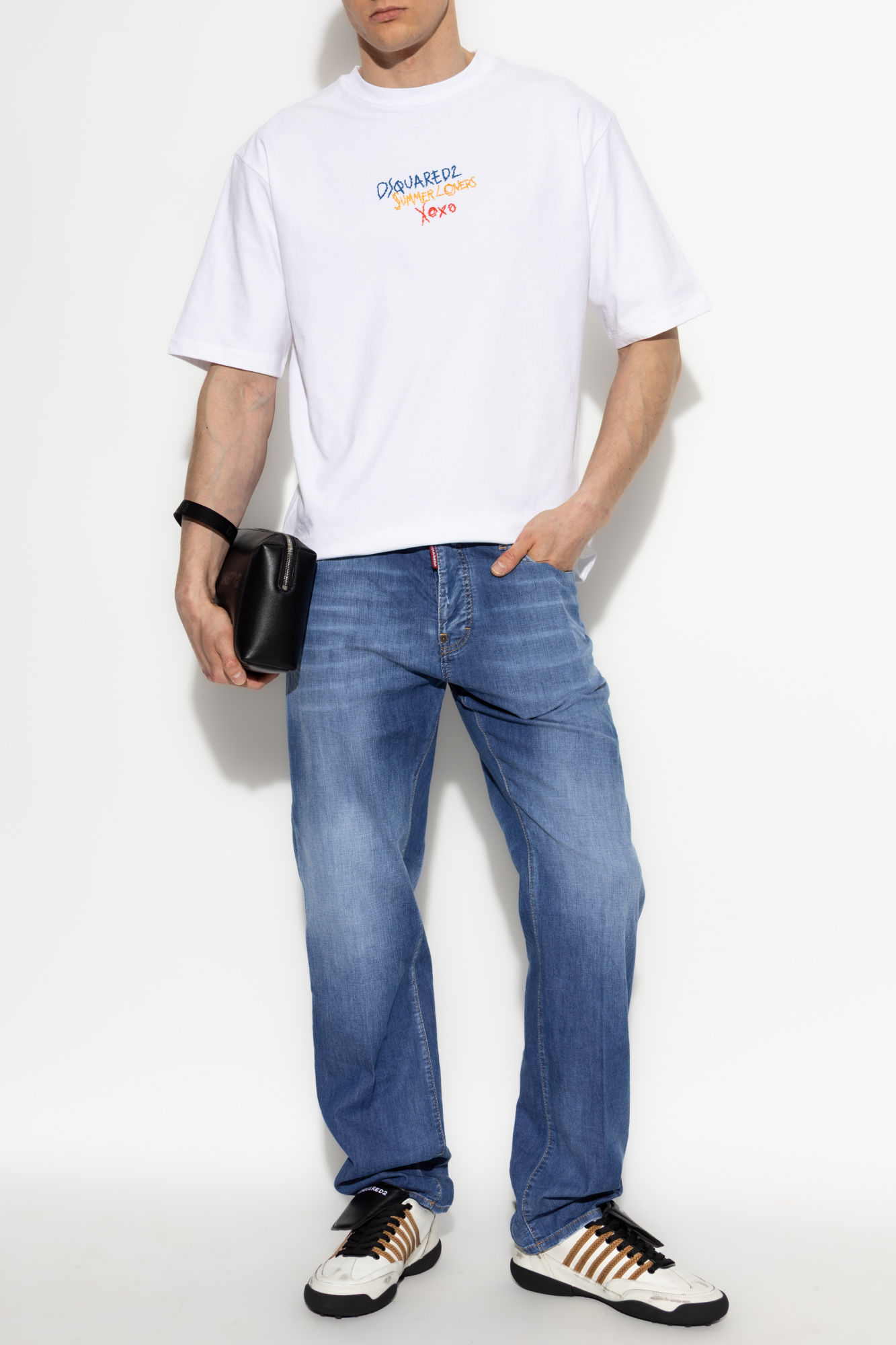 Dsquared2 Jeans `642` Capsule `Summer Lovers`, Men's, Blue