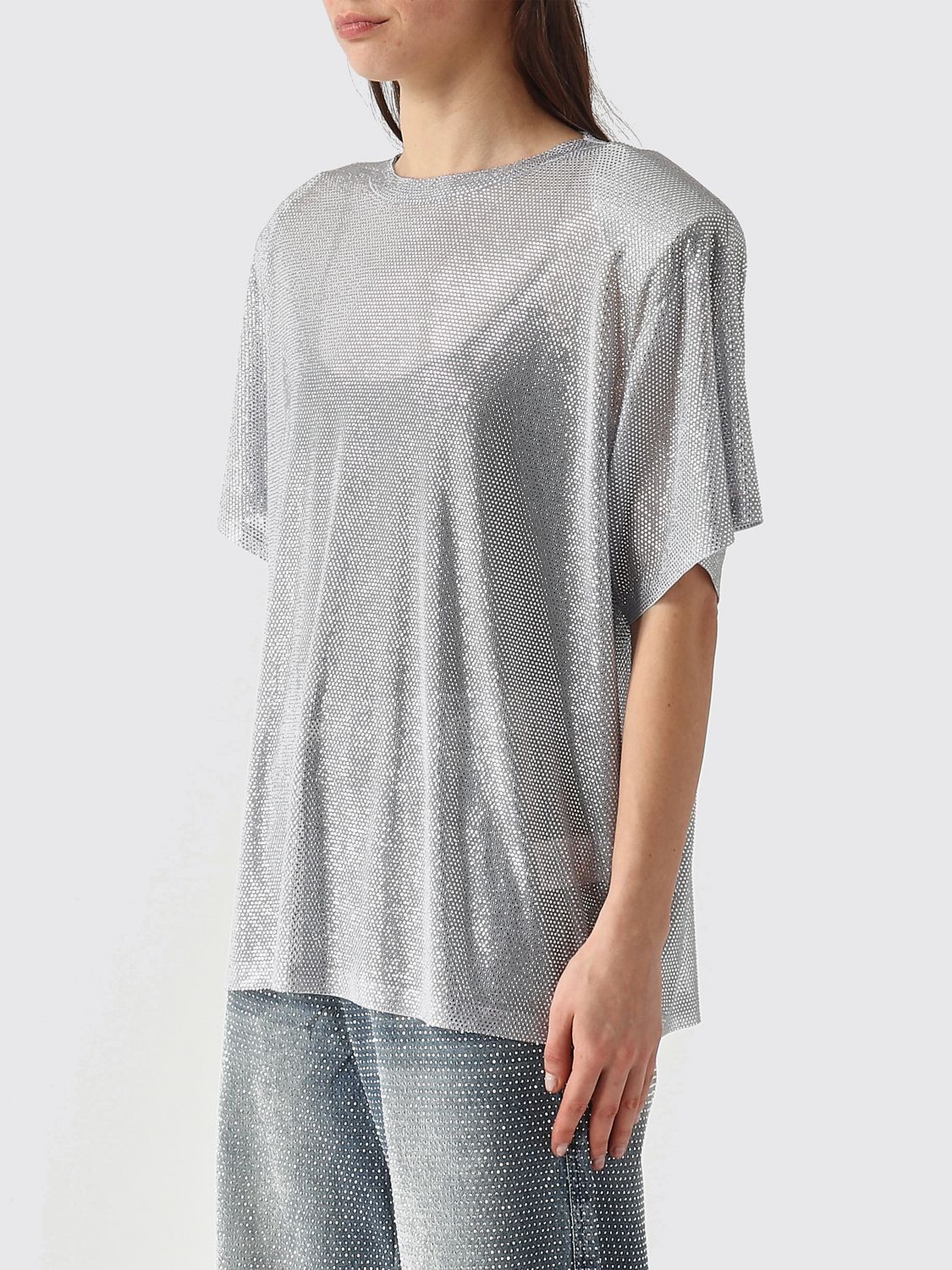 Top Woman color Silver