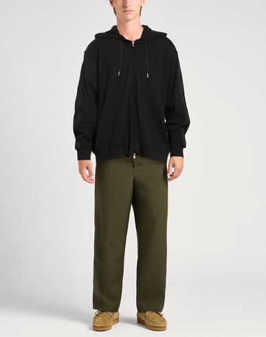 Man Sweatshirt Black Size L Cotton