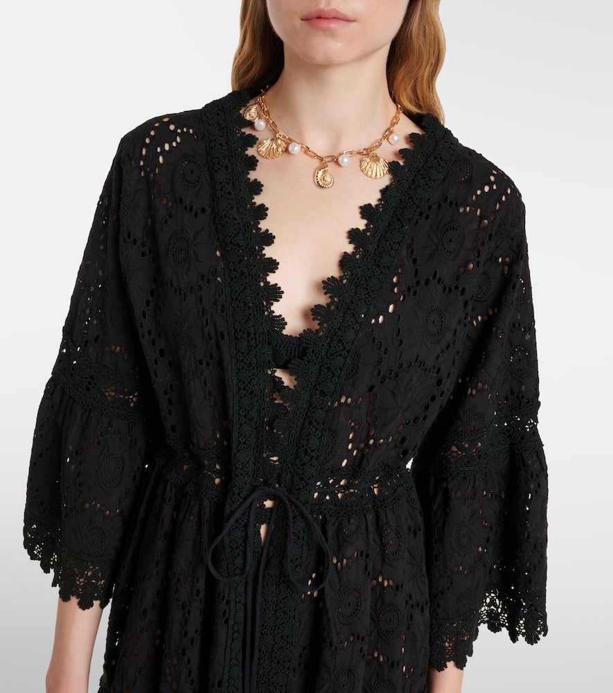 Melissa Odabash Robbie cotton lace kaftan